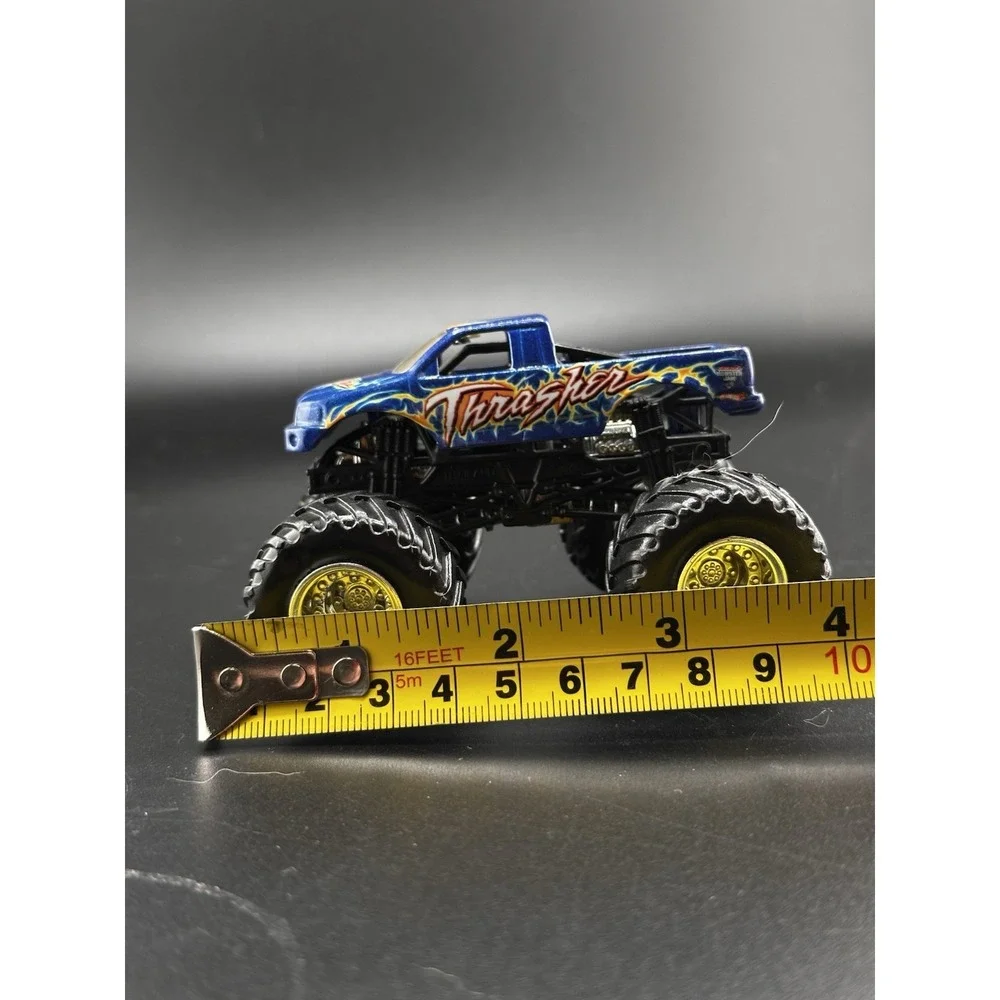 Hot Wheels Monster Jam Thrasher 1:64 Diecast Monster Truck Lightning Bolts